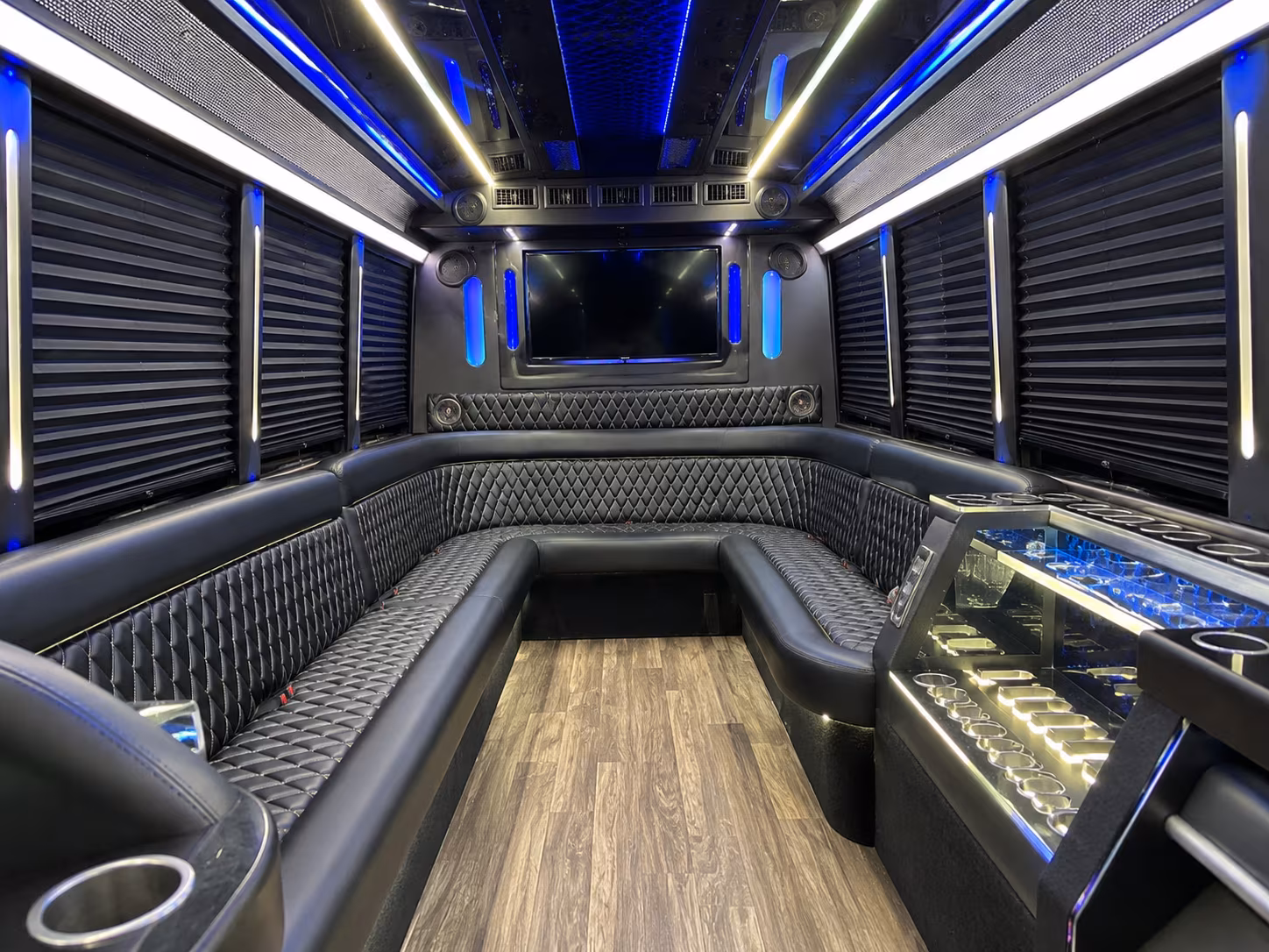 shelby township corporate party bus rental
