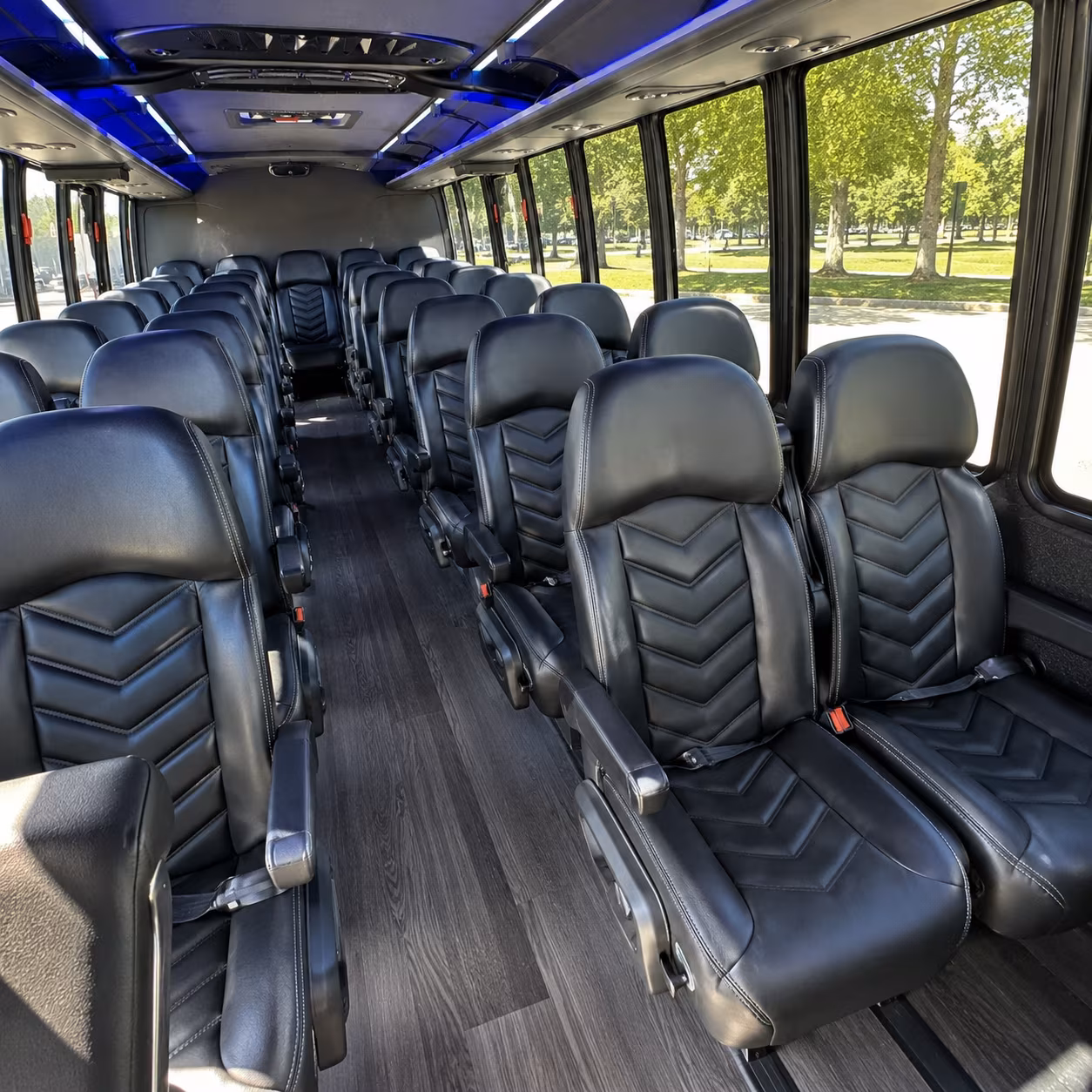 shelby township employee transportation onboard seating