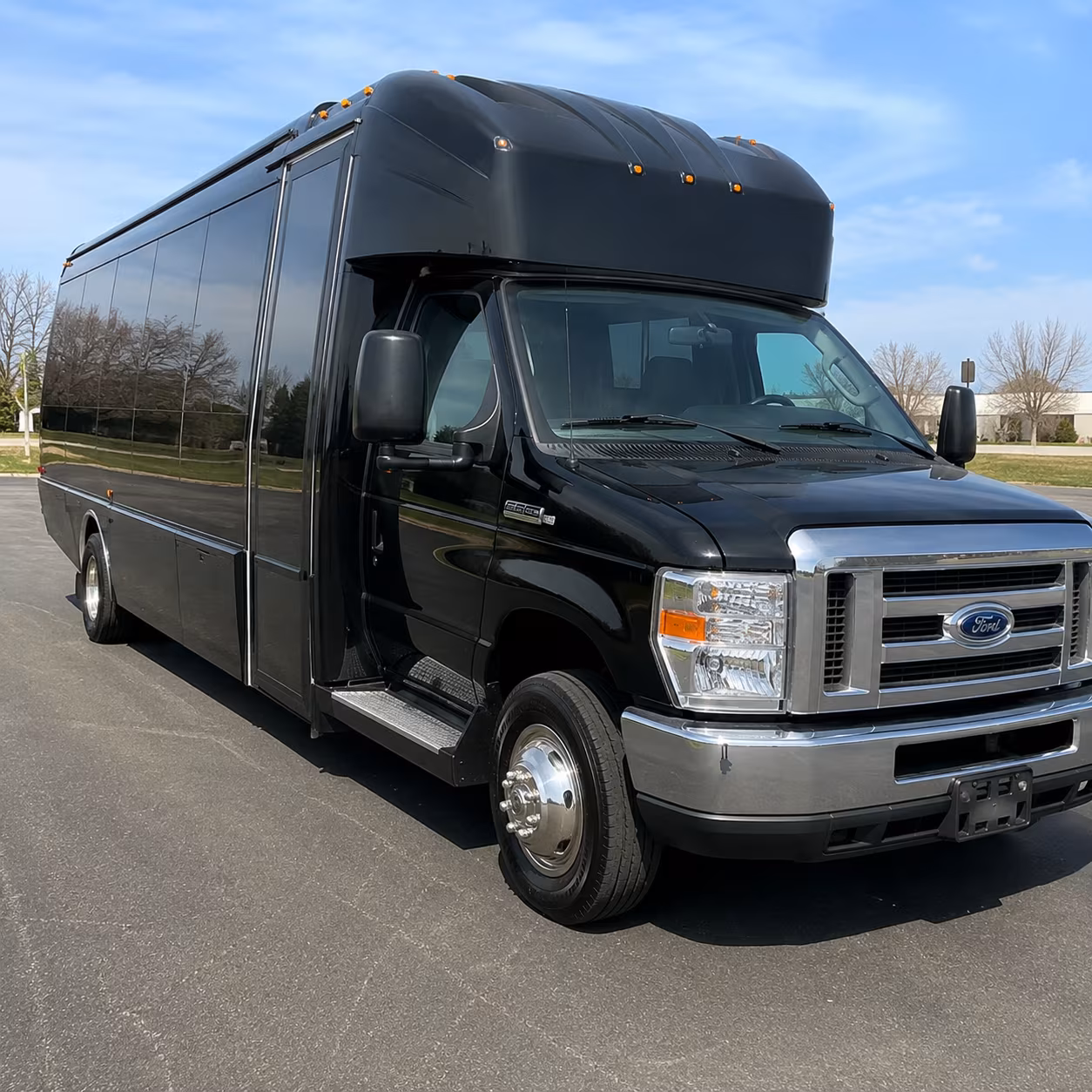 shelby township holiday party bus rental