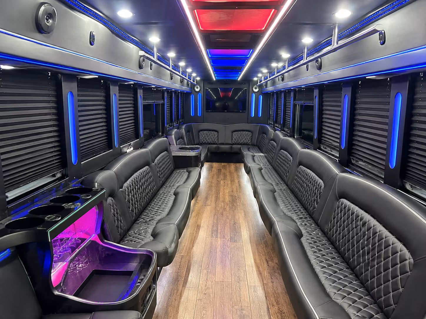 shelby township sporting event party bus rental