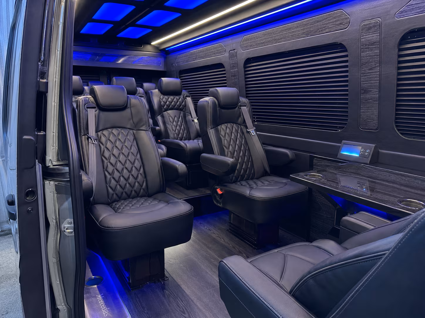sprinter van transportation for groups and events across shelby township