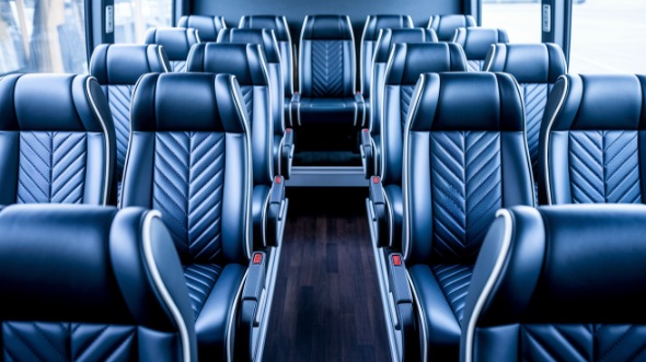 18 passenger minibus inside southfield