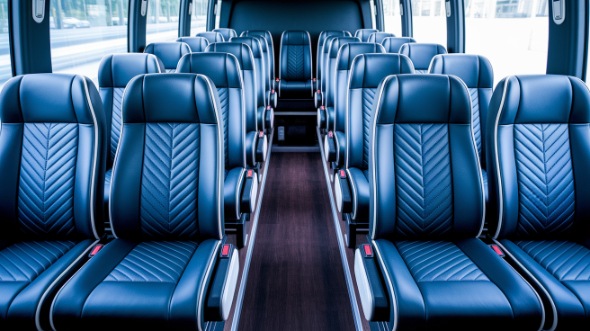 25 passenger minibus inside royal oak