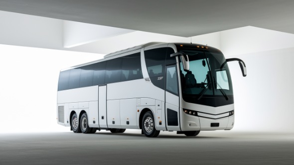 50 passenger charter bus clinton