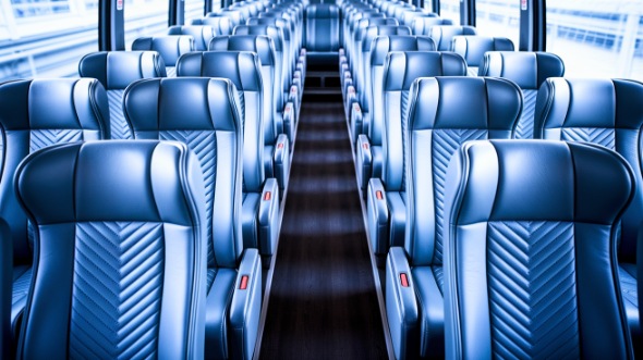 54 passenger charter bus interior sterling heights
