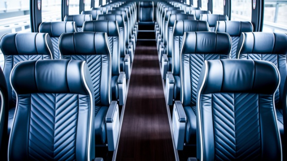 55 passenger charter bus rental shelby