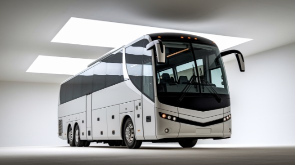 55 passenger charter bus troy