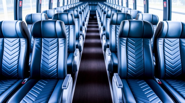 56 passenger charter bus rental shelby